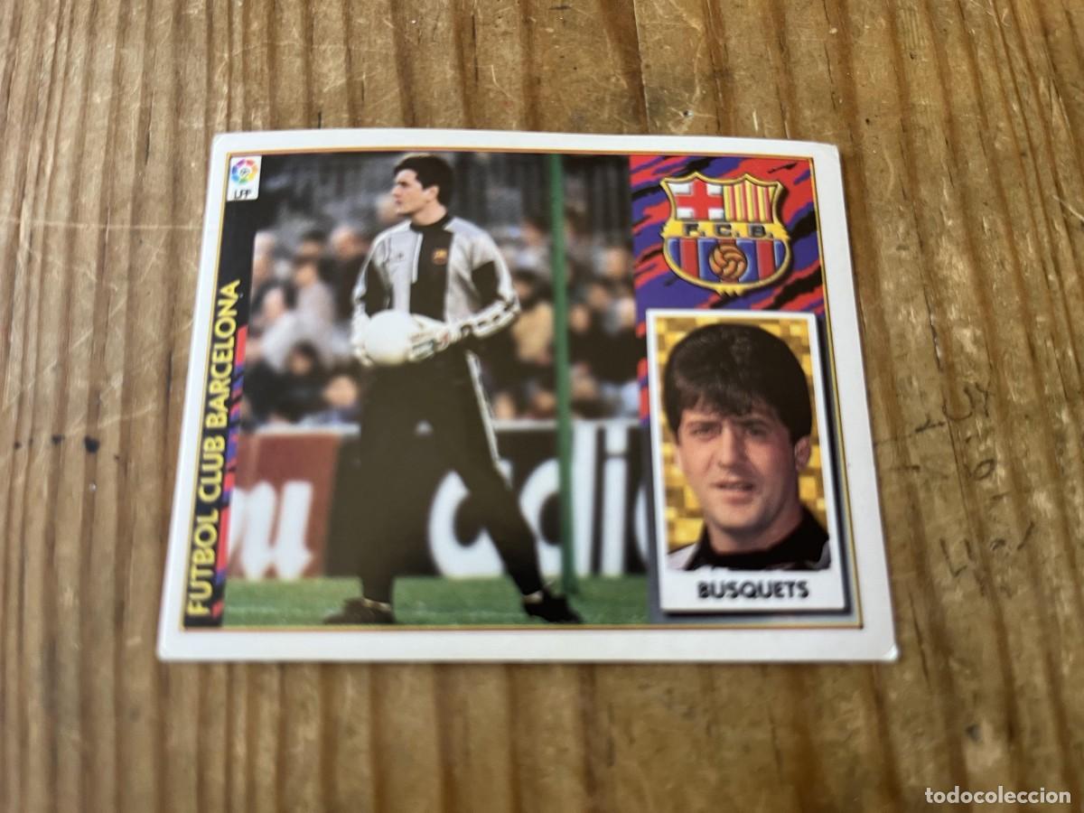 Cromos de f&uacute;tbol: CROMO SIN PEGAR NUNCA PEGADO ALBUM LIGA ESTE 97 98 1997 1998 BARCELONA BUSQUETS