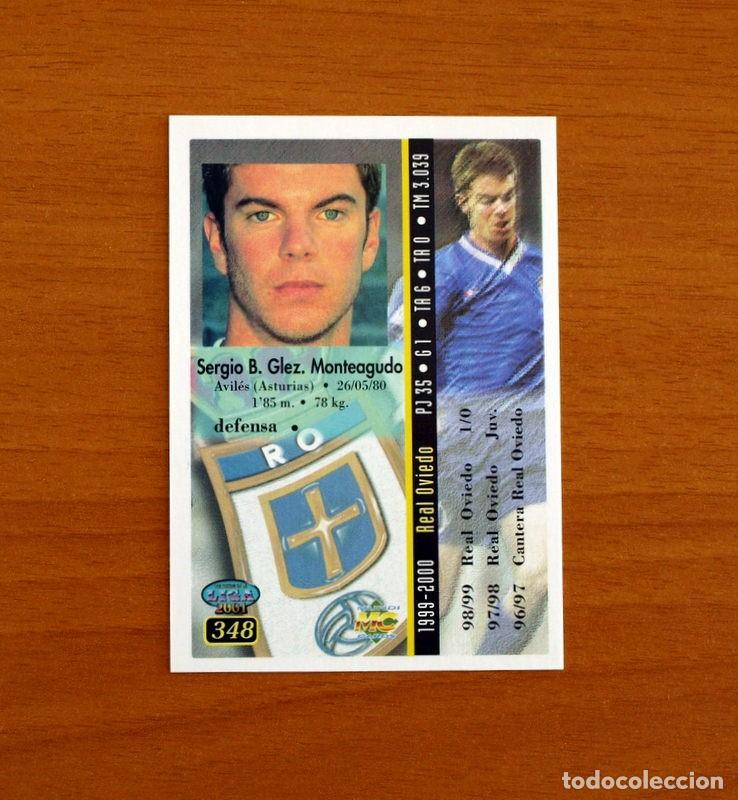 Cromos de f&uacute;tbol: Real Oviedo - N&ordm; 348 Boris - Mundicromo Las Fichas de la Liga 2000-2001, 00-01