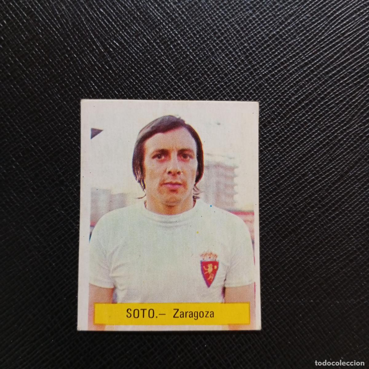 Cromos de f&uacute;tbol: SOTO ZARAGOZA FINI 1975 1976 CROMO FUTBOL LIGA 75 76 - SIN PEGAR - A70 PG100