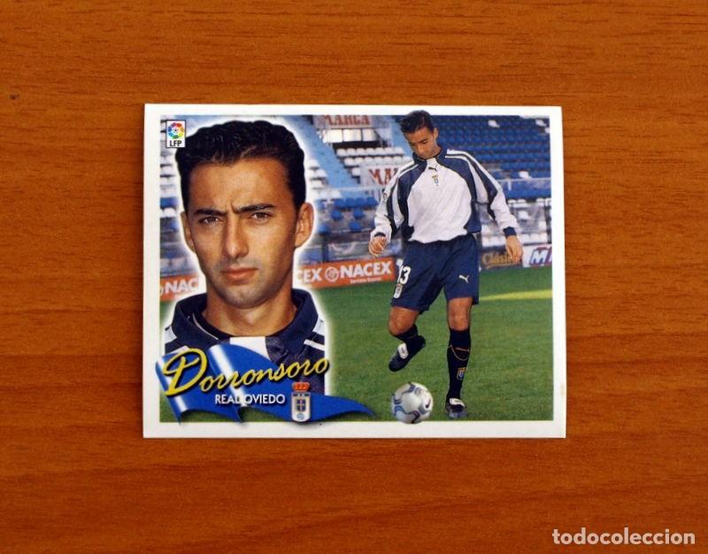 Football Stickers: Real Oviedo - Dorronsoro - COLOCA - Ediciones Este Liga 2000-2001, 00-01 - Nunca Pegado