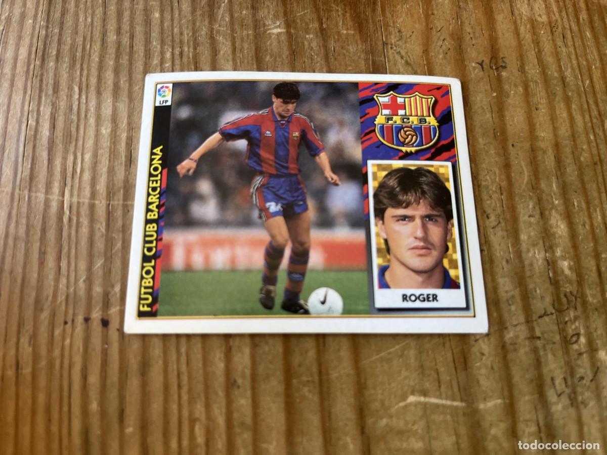 Football Stickers: CROMO SIN PEGAR NUNCA PEGADO ALBUM LIGA ESTE 97 98 1997 1998 BARCELONA ROGER