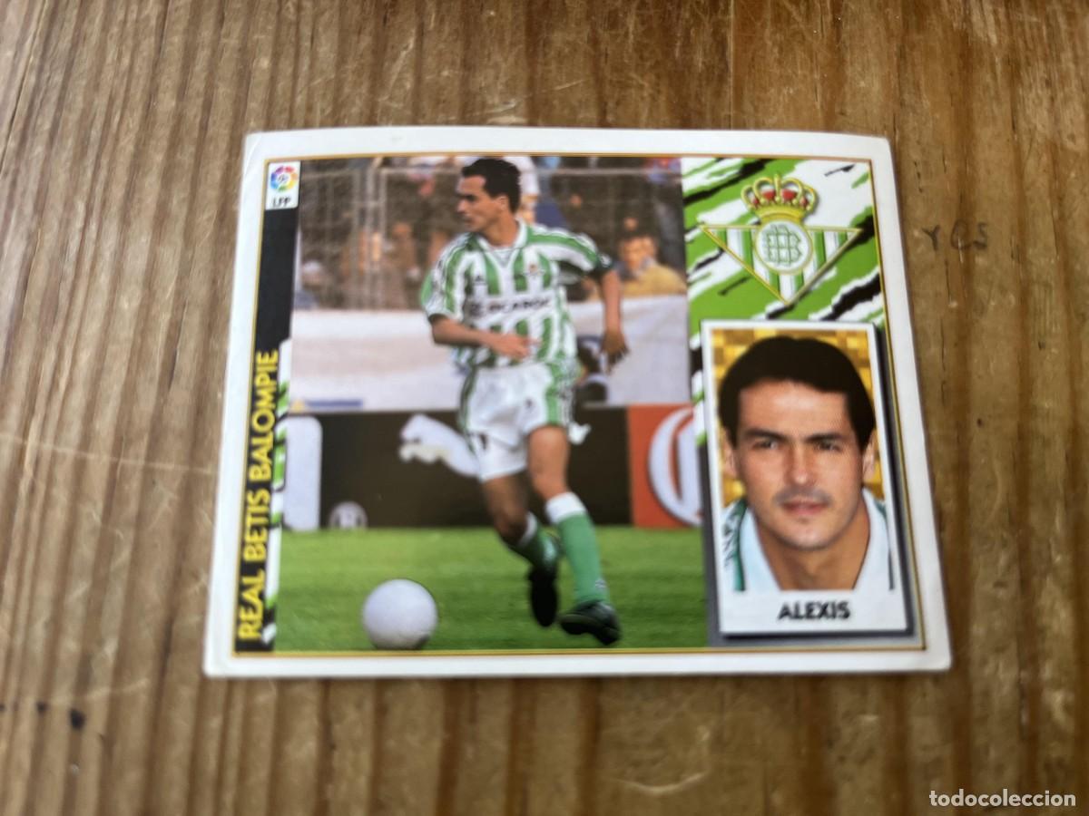 Football Stickers: CROMO SIN PEGAR NUNCA PEGADO ALBUM LIGA ESTE 97 98 1997 1998 REAL BETIS ALEXIS