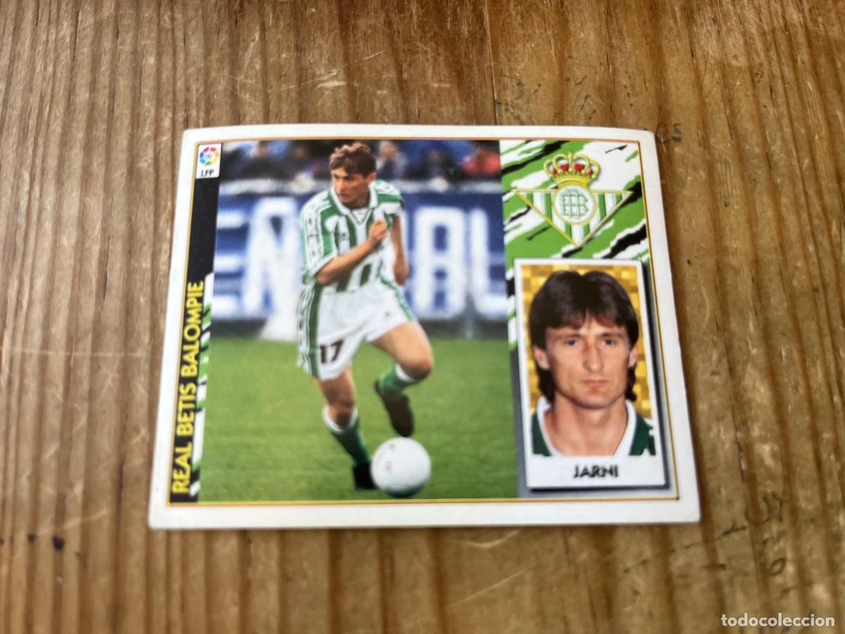 Football Stickers: CROMO SIN PEGAR NUNCA PEGADO ALBUM LIGA ESTE 97 98 1997 1998 REAL BETIS JARNI
