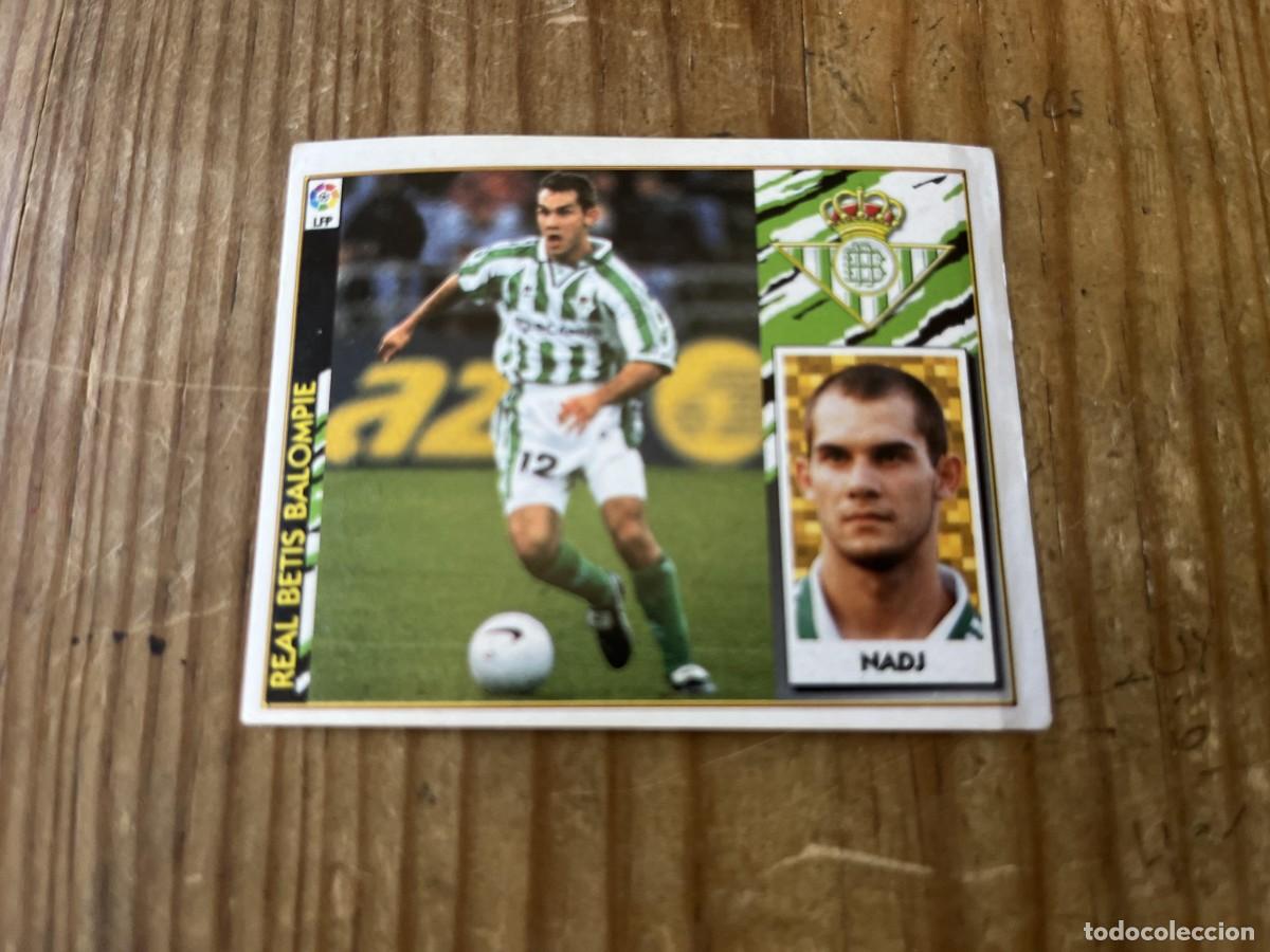 Cromos de f&uacute;tbol: CROMO ALBUM LIGA ESTE 97 98 1997 1998 REAL BETIS NADJ