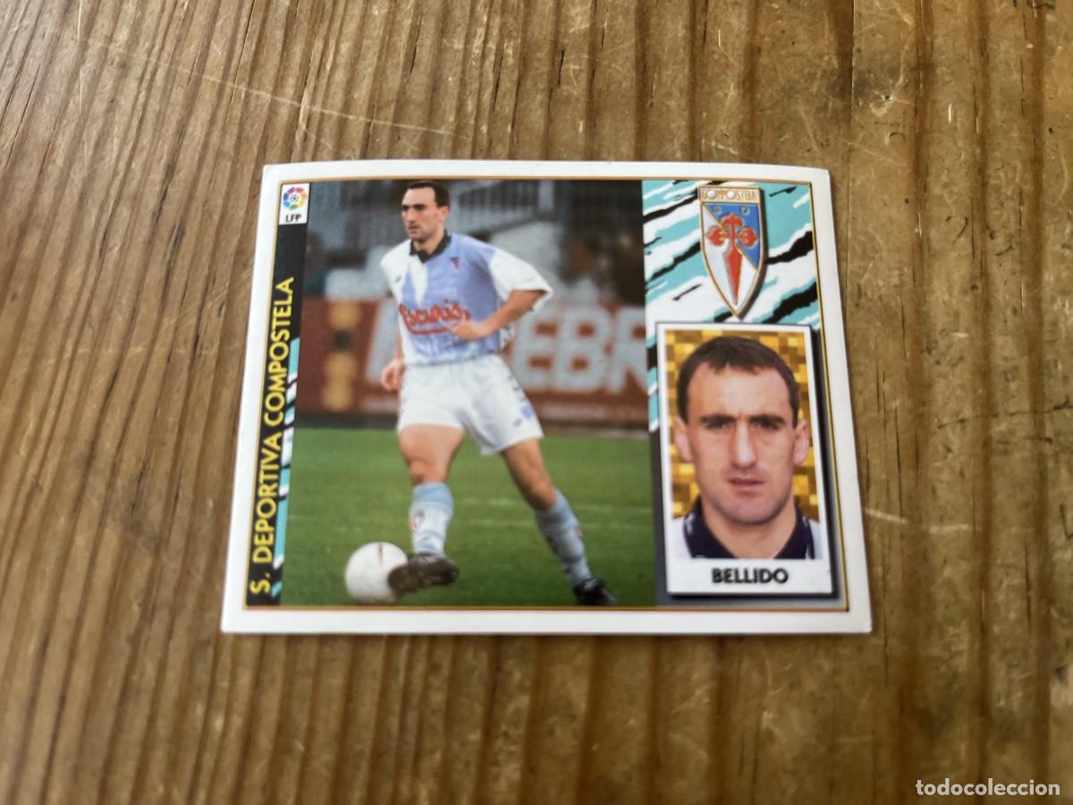 Figurine di Calcio: CROMO SIN PEGAR NUNCA PEGADO ALBUM LIGA ESTE 97 98 1997 1998 COMPOSTELA BELLIDO