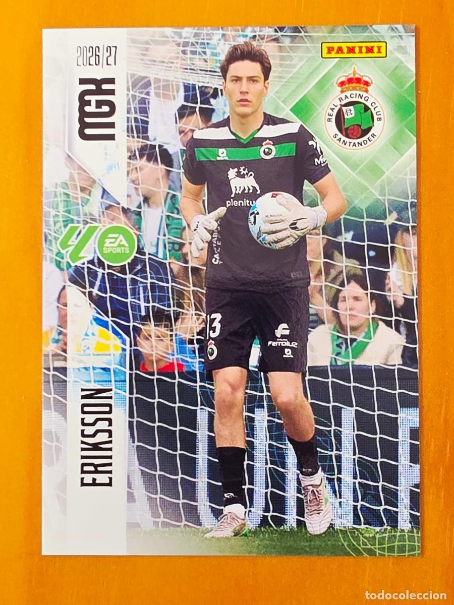 Figurine di Calcio: 273 Simon Eriksson, Racing de Santander, Panini Megacracks MGK 2026 2027 26 27