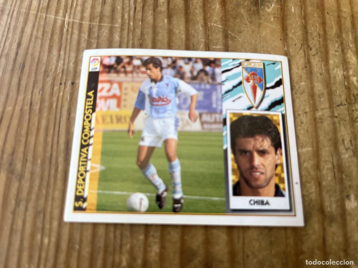 Figurine di Calcio: CROMO SIN PEGAR NUNCA PEGADO ALBUM LIGA ESTE 97 98 1997 1998 COMPOSTELA CHIBA