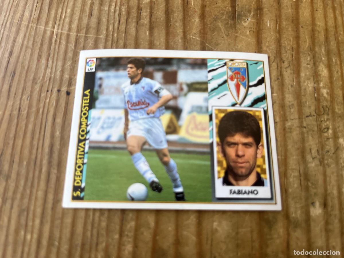 Cromos de f&uacute;tbol: CROMO SIN PEGAR NUNCA PEGADO ALBUM LIGA ESTE 97 98 1997 1998 COMPOSTELA FABIANO