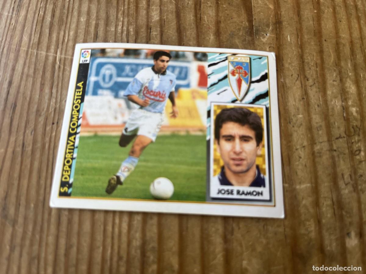 Cromos de f&uacute;tbol: CROMO SIN PEGAR NUNCA PEGADO ALBUM LIGA ESTE 97 98 1997 1998 COMPOSTELA JOSE RAMON