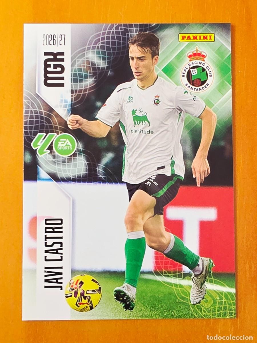 Fu&szlig;ball-Sticker: 277 Javi Castro, Racing de Santander, Panini Megacracks MGK 2026 2027 26 27