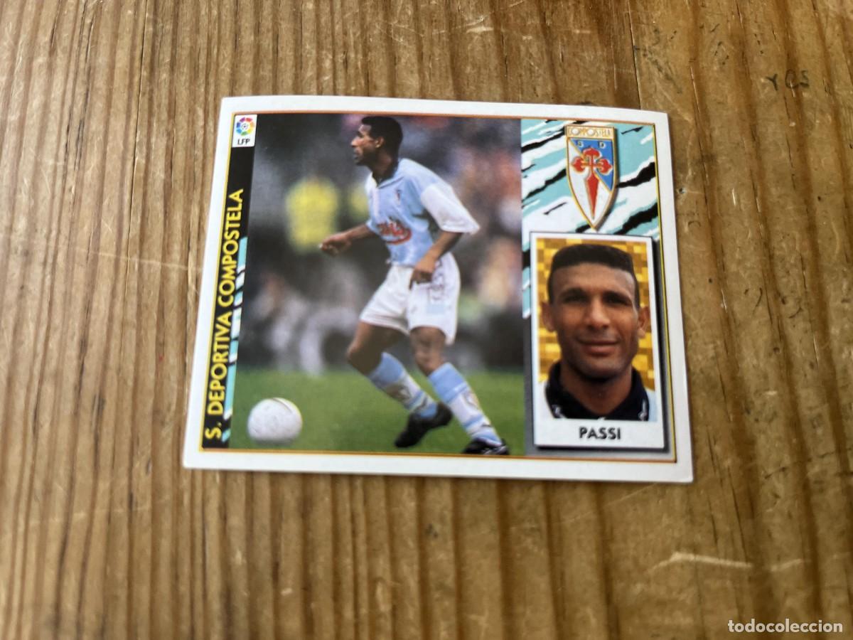 Fu&szlig;ball-Sticker: CROMO SIN PEGAR NUNCA PEGADO ALBUM LIGA ESTE 97 98 1997 1998 COMPOSTELA PASSI