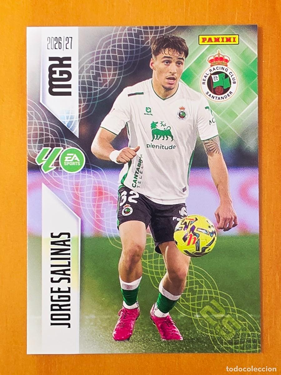 Figurine di Calcio: 279 Jorge Salinas, Racing de Santander, Panini Megacracks MGK 2026 2027 26 27
