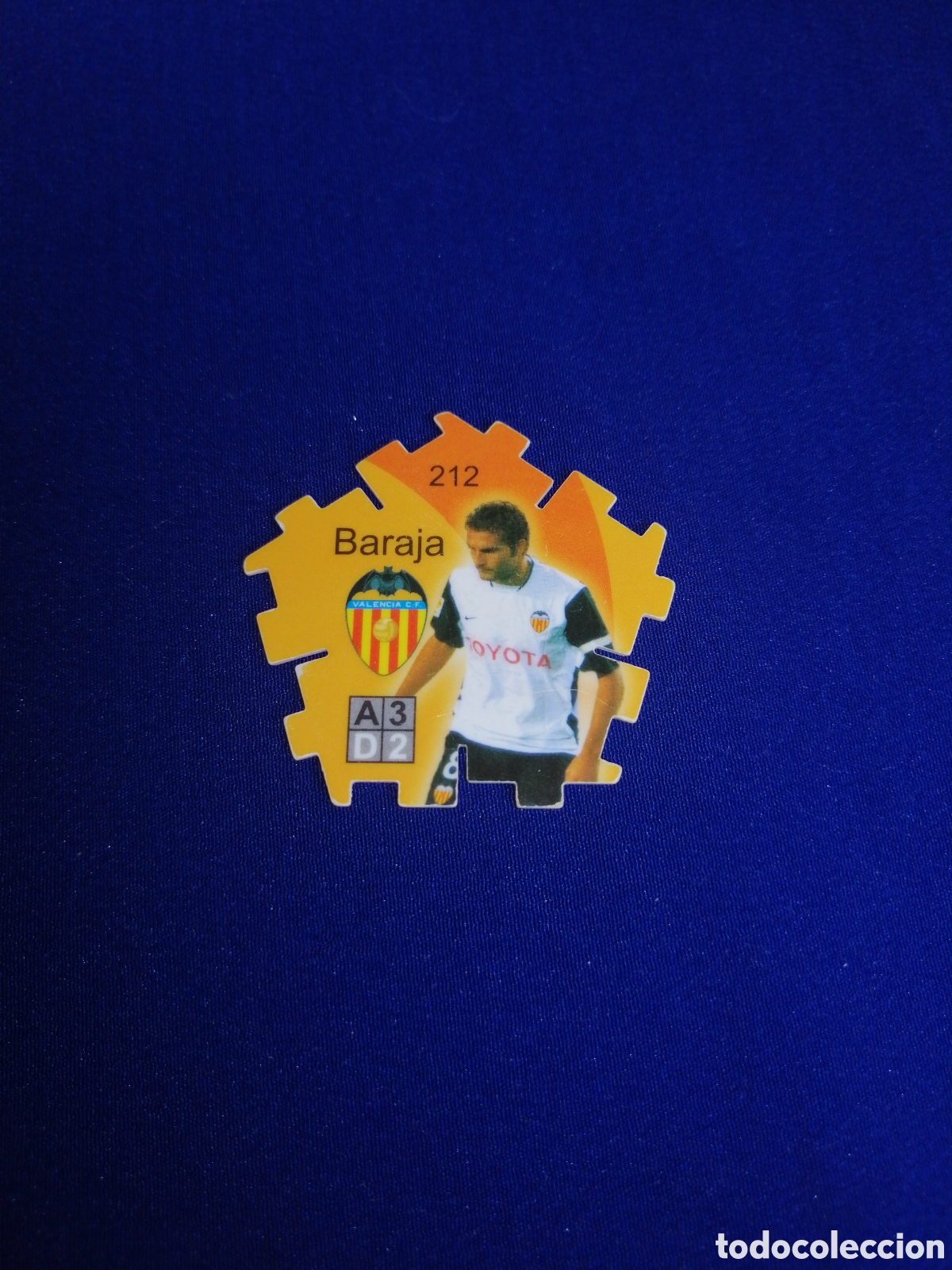 Figurine di Calcio: TRICKS GREFUSA LIGA 2004-2005 VALENCIA CF BARAJA 212