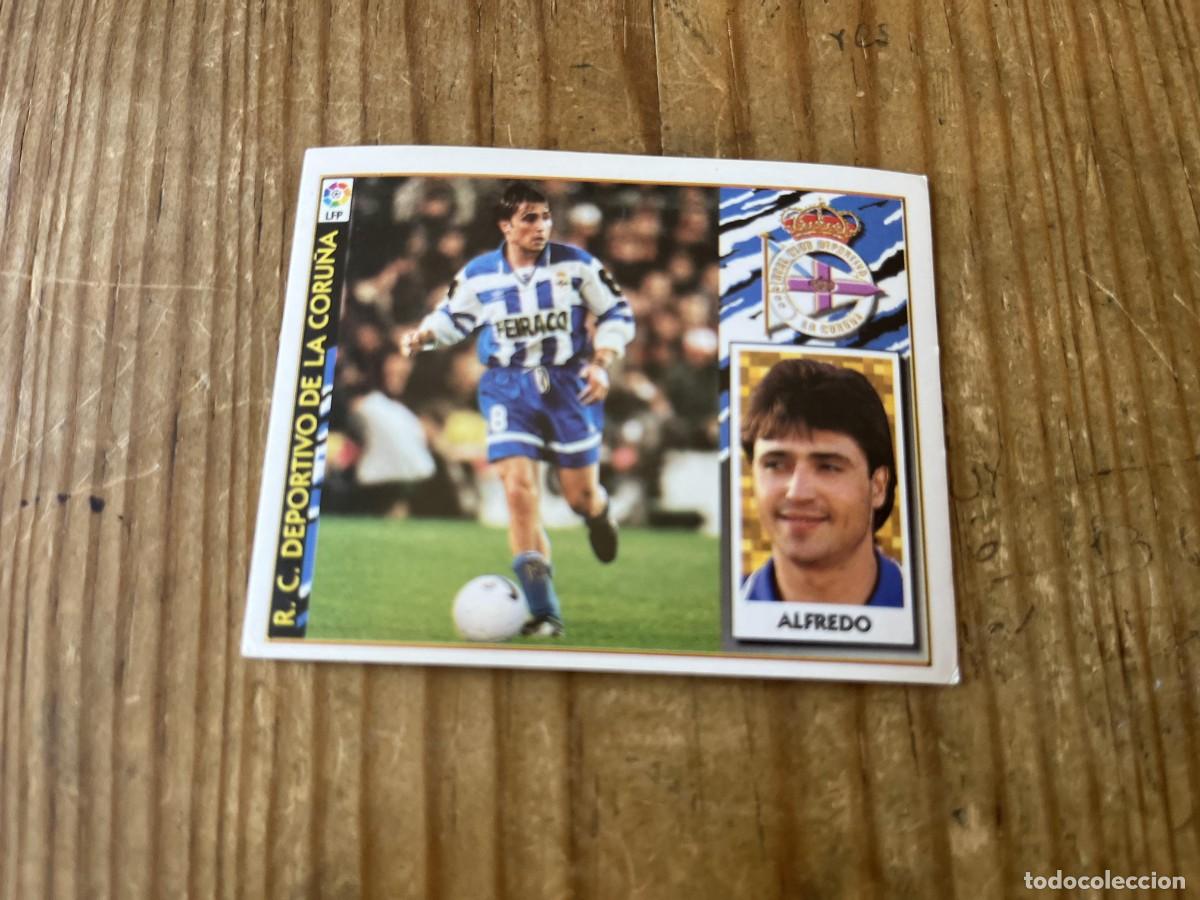 Fu&szlig;ball-Sticker: CROMO SIN PEGAR NUNCA PEGADO ALBUM LIGA ESTE 97 98 1997 1998 DEPORTIVO CORU&Ntilde;A ALFREDO