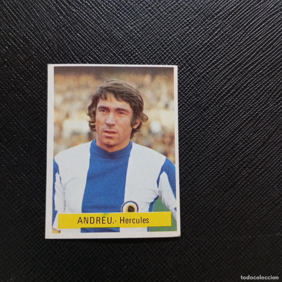 Fu&szlig;ball-Sticker: ANDREU HERCULES FINI 1975 1976 CROMO FUTBOL LIGA 75 76 - SIN PEGAR - A70 PG109