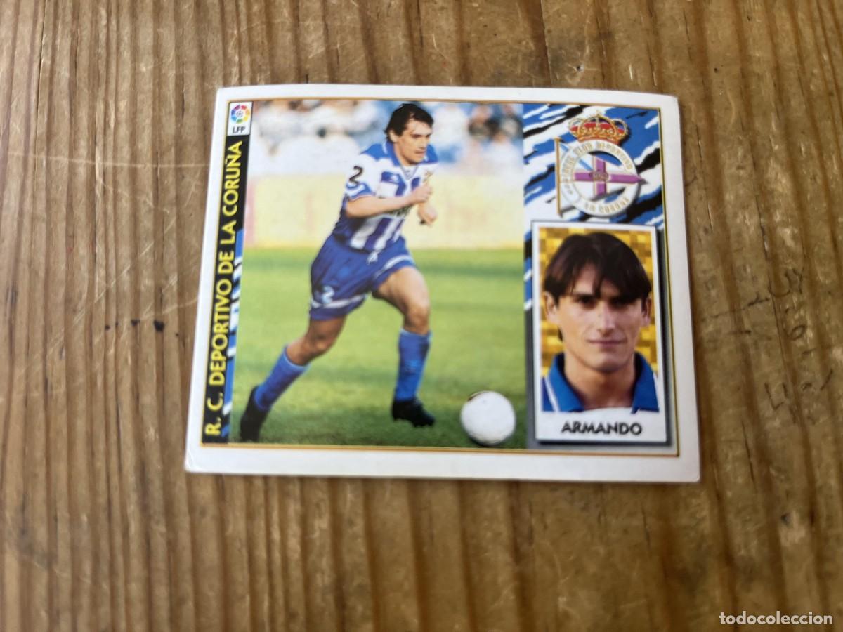 Fu&szlig;ball-Sticker: CROMO SIN PEGAR NUNCA PEGADO ALBUM LIGA ESTE 97 98 1997 1998 DEPORTIVO CORU&Ntilde;A ARMANDO