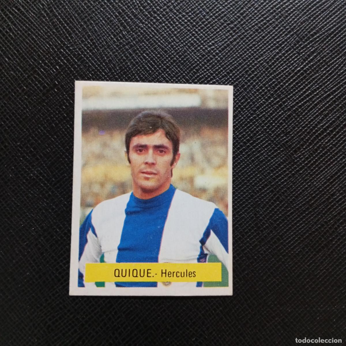 Fu&szlig;ball-Sticker: QUIQUE HERCULES FINI 1975 1976 CROMO FUTBOL LIGA 75 76 - SIN PEGAR - A70 PG109