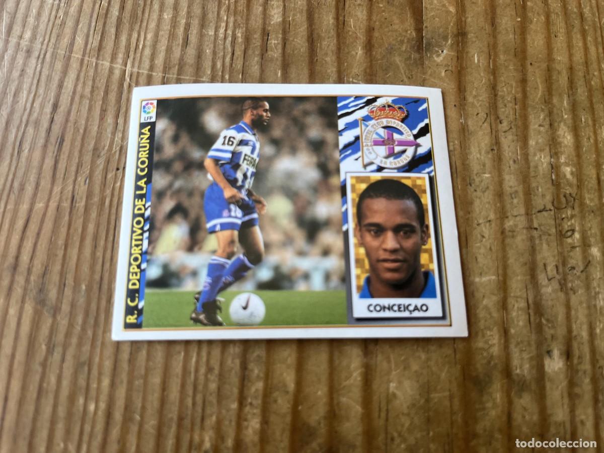 Cromos de f&uacute;tbol: CROMO SIN PEGAR NUNCA PEGADO ALBUM LIGA ESTE 97 98 1997 1998 DEPORTIVO CORU&Ntilde;A CONCEI&Ccedil;AO