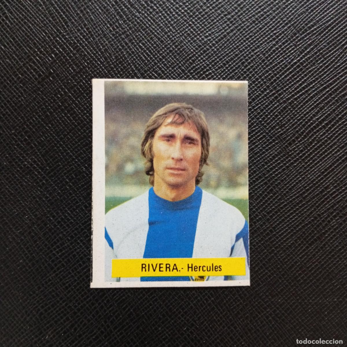 Cromos de f&uacute;tbol: RIVERA HERCULES FINI 1975 1976 CROMO FUTBOL LIGA 75 76 - SIN PEGAR - A70 PG109