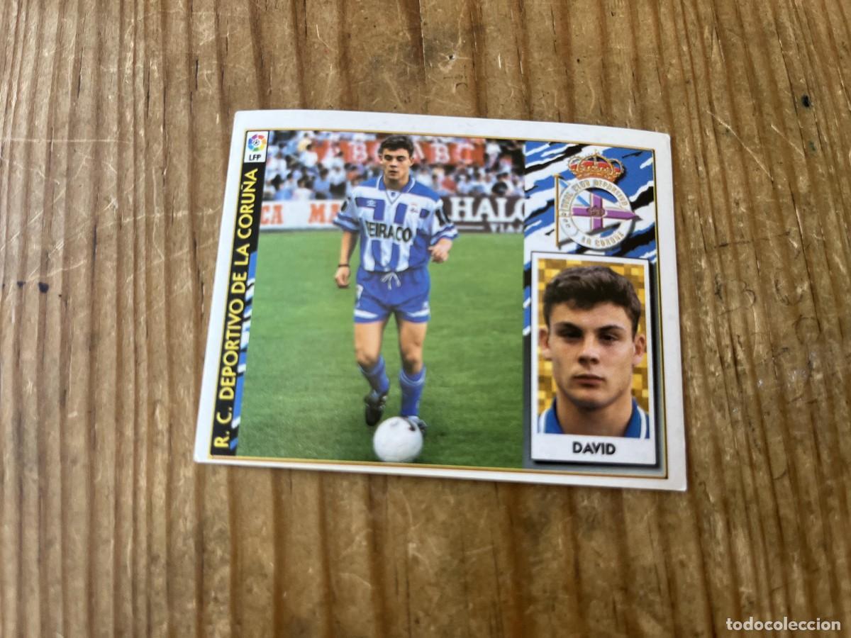Cromos de f&uacute;tbol: CROMO SIN PEGAR NUNCA PEGADO ALBUM LIGA ESTE 97 98 1997 1998 DEPORTIVO CORU&Ntilde;A DAVID