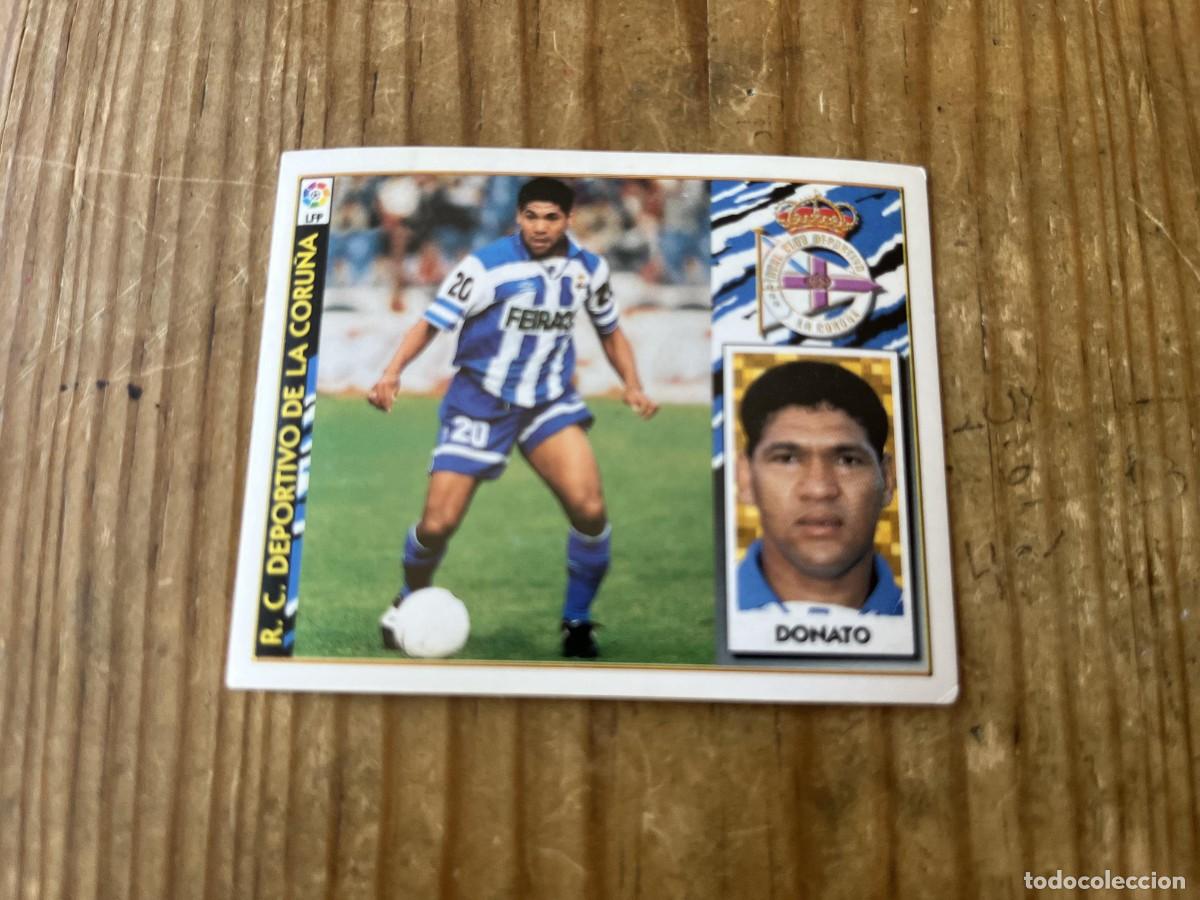 Cromos de f&uacute;tbol: CROMO SIN PEGAR NUNCA PEGADO ALBUM LIGA ESTE 97 98 1997 1998 DEPORTIVO CORU&Ntilde;A DONATO