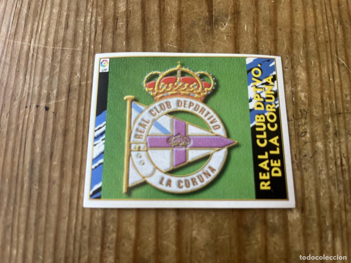 Cromos de f&uacute;tbol: CROMO SIN PEGAR NUNCA PEGADO ALBUM LIGA ESTE 97 98 1997 1998 DEPORTIVO CORU&Ntilde;A ESCUDO