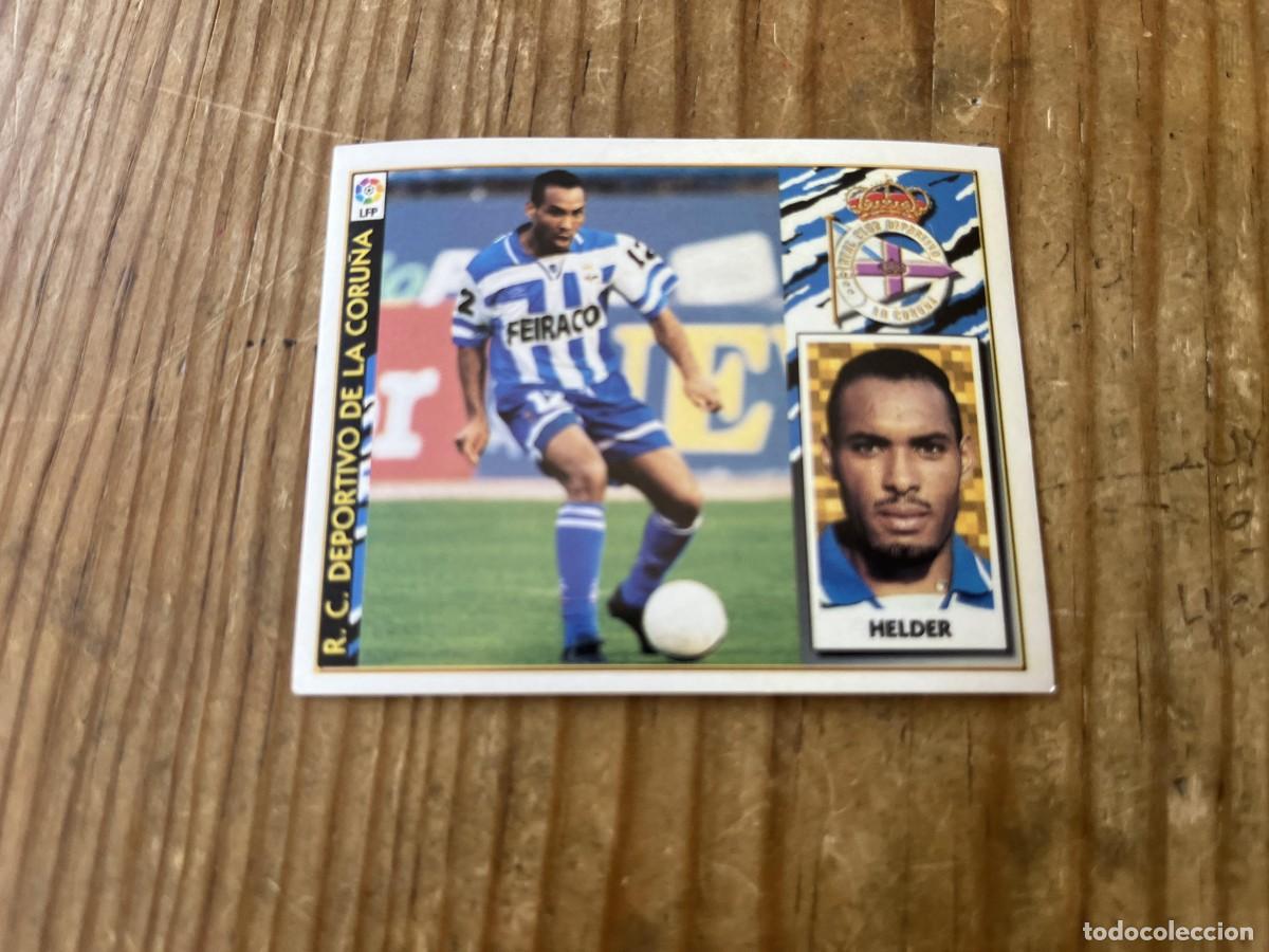 Cromos de f&uacute;tbol: CROMO SIN PEGAR NUNCA PEGADO ALBUM LIGA ESTE 97 98 1997 1998 DEPORTIVO CORU&Ntilde;A HELDER