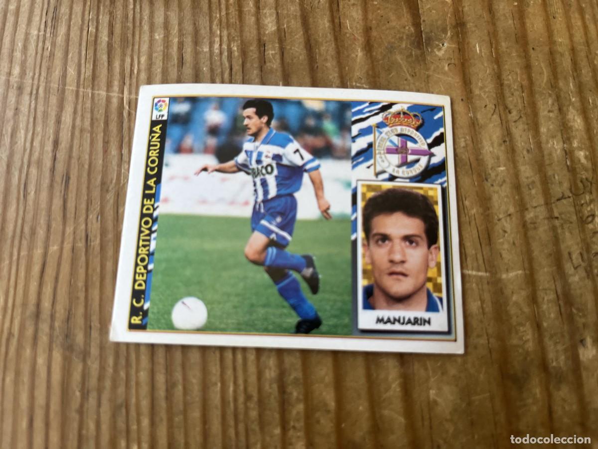 Cromos de f&uacute;tbol: CROMO SIN PEGAR NUNCA PEGADO ALBUM LIGA ESTE 97 98 1997 1998 DEPORTIVO CORU&Ntilde;A MANJARIN