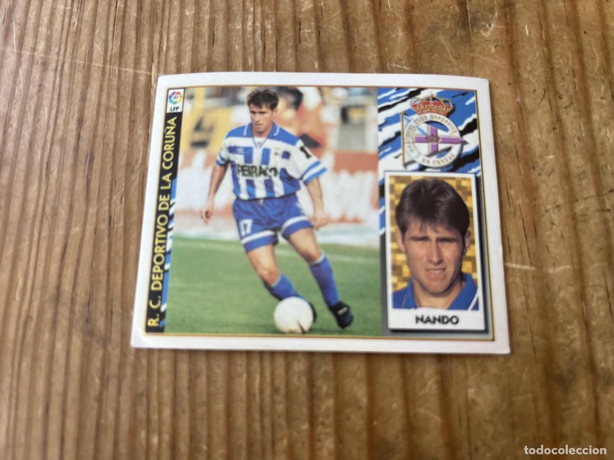 Cromos de f&uacute;tbol: CROMO SIN PEGAR NUNCA PEGADO ALBUM LIGA ESTE 97 98 1997 1998 DEPORTIVO CORU&Ntilde;A NANDO