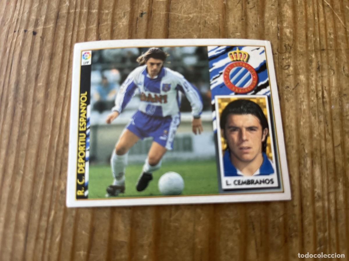 Cromos de f&uacute;tbol: CROMO SIN PEGAR NUNCA PEGADO ALBUM LIGA ESTE 97 98 1997 1998 ESPANYOL ESPA&Ntilde;OL LUIS CEMBRANOS