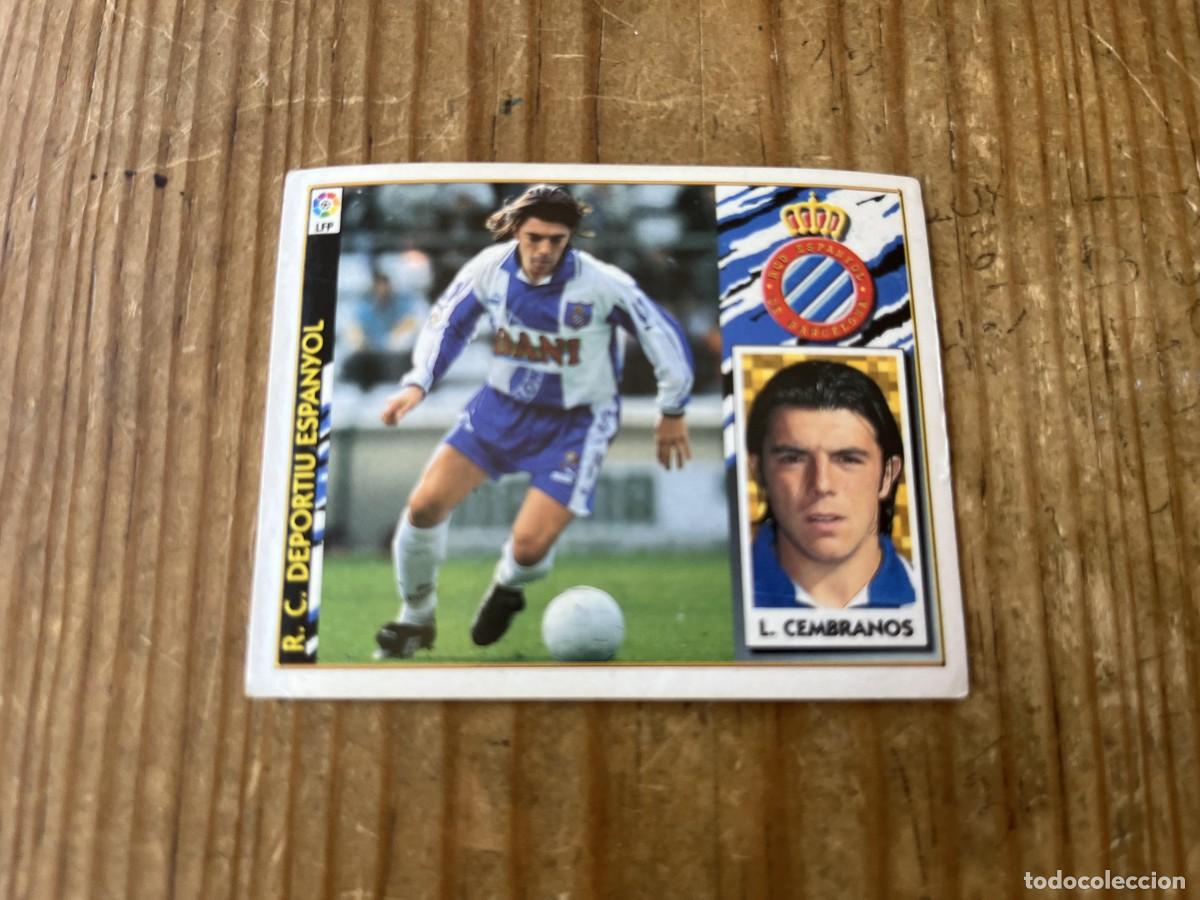 Cromos de f&uacute;tbol: CROMO ALBUM LIGA ESTE 97 98 1997 1998 ESPANYOL ESPA&Ntilde;OL LUIS CEMBRANOS