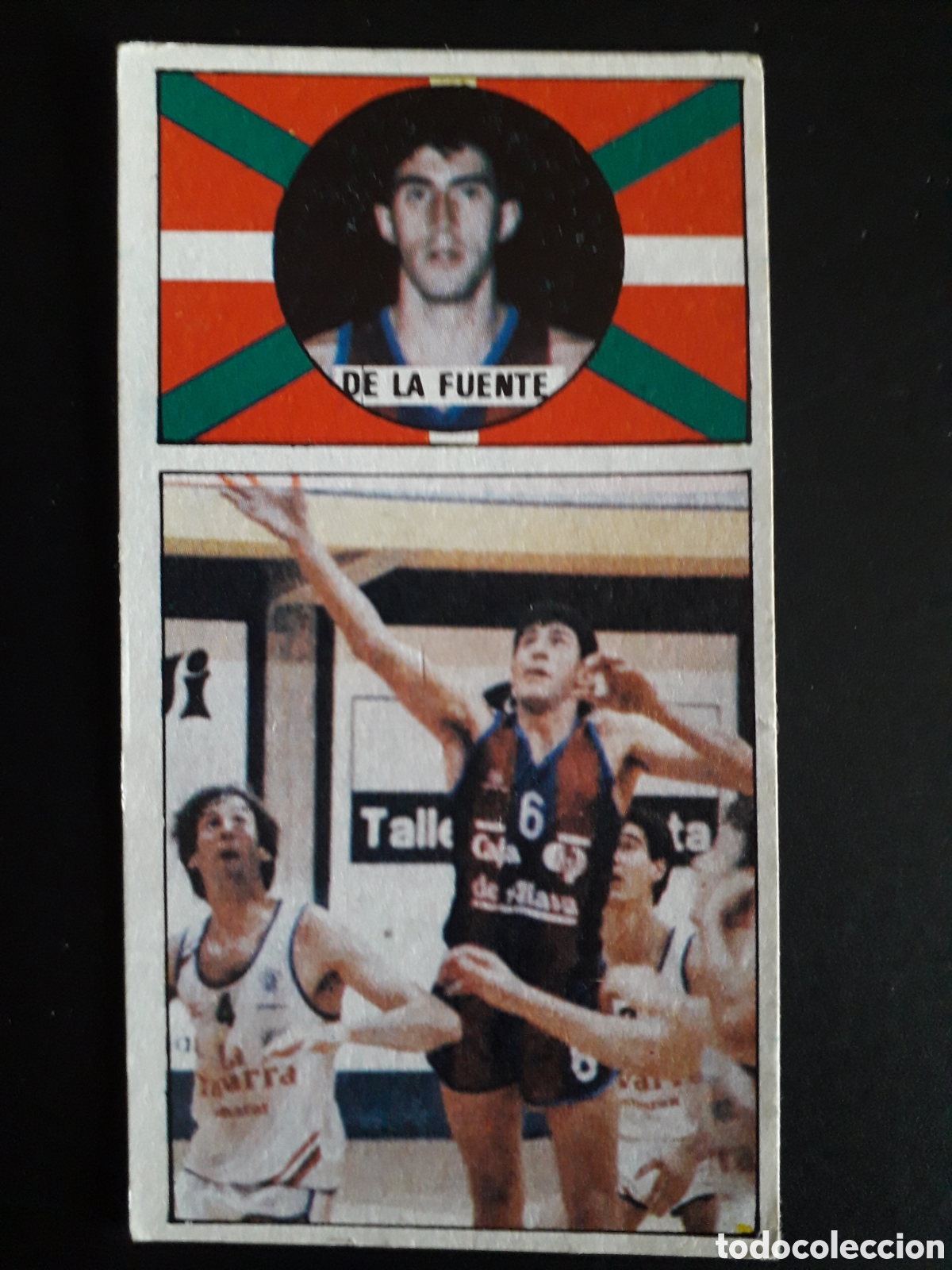 Cromos de f&uacute;tbol: DE LA FUENTE CAJA DE &Aacute;LAVA MERCHANTE 1986 1987 86 87 N&deg; 47 SIN PEGAR. PEDIDO M&Iacute;NIMO 3&euro;.