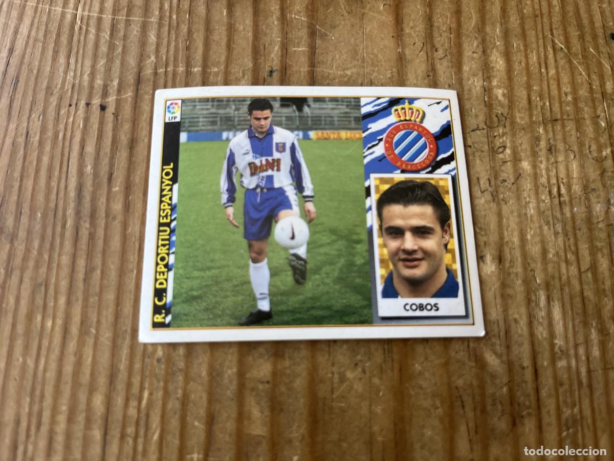 Cromos de f&uacute;tbol: CROMO SIN PEGAR NUNCA PEGADO ALBUM LIGA ESTE 97 98 1997 1998 ESPANYOL ESPA&Ntilde;OL COBOS