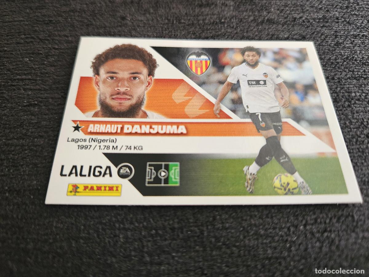 Cromos de f&uacute;tbol: LIGA ESTE 2026 2027 26 27 DANJUMA VALENCIA N&ordm; 19 BIS COLOCA (SEGUNDA EDICI&Oacute;N)