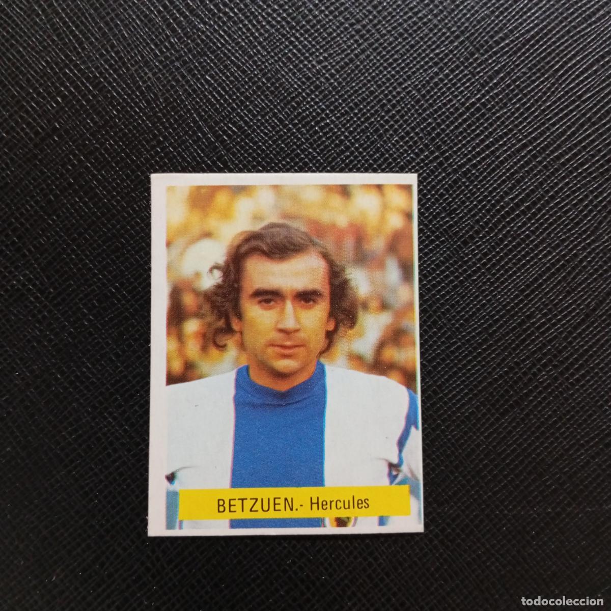 Cromos de f&uacute;tbol: BETZUEN HERCULES FINI 1975 1976 CROMO FUTBOL LIGA 75 76 - SIN PEGAR - A70 PG118