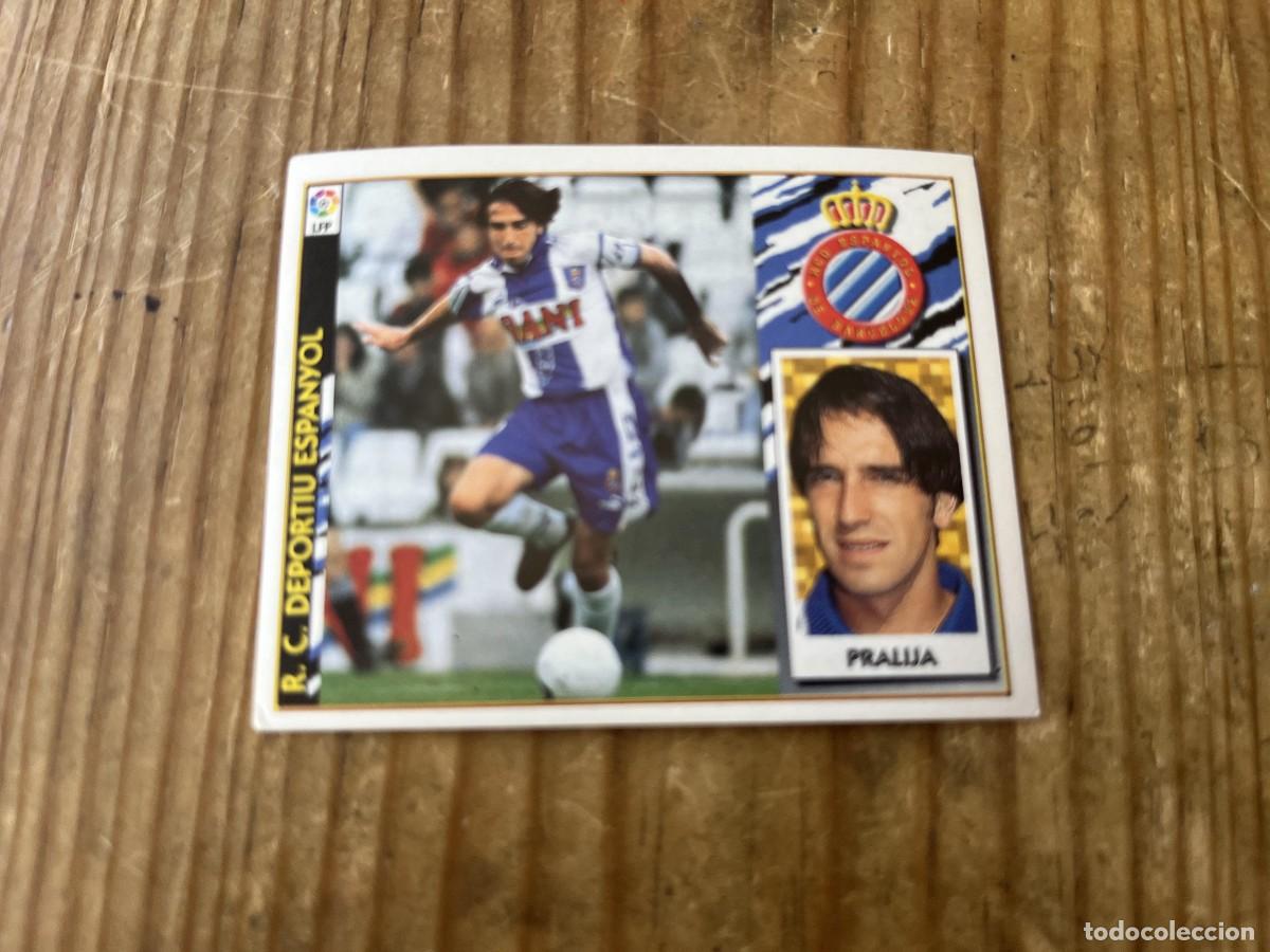 Cromos de f&uacute;tbol: CROMO SIN PEGAR NUNCA PEGADO ALBUM LIGA ESTE 97 98 1997 1998 ESPANYOL ESPA&Ntilde;OL PRALIJA