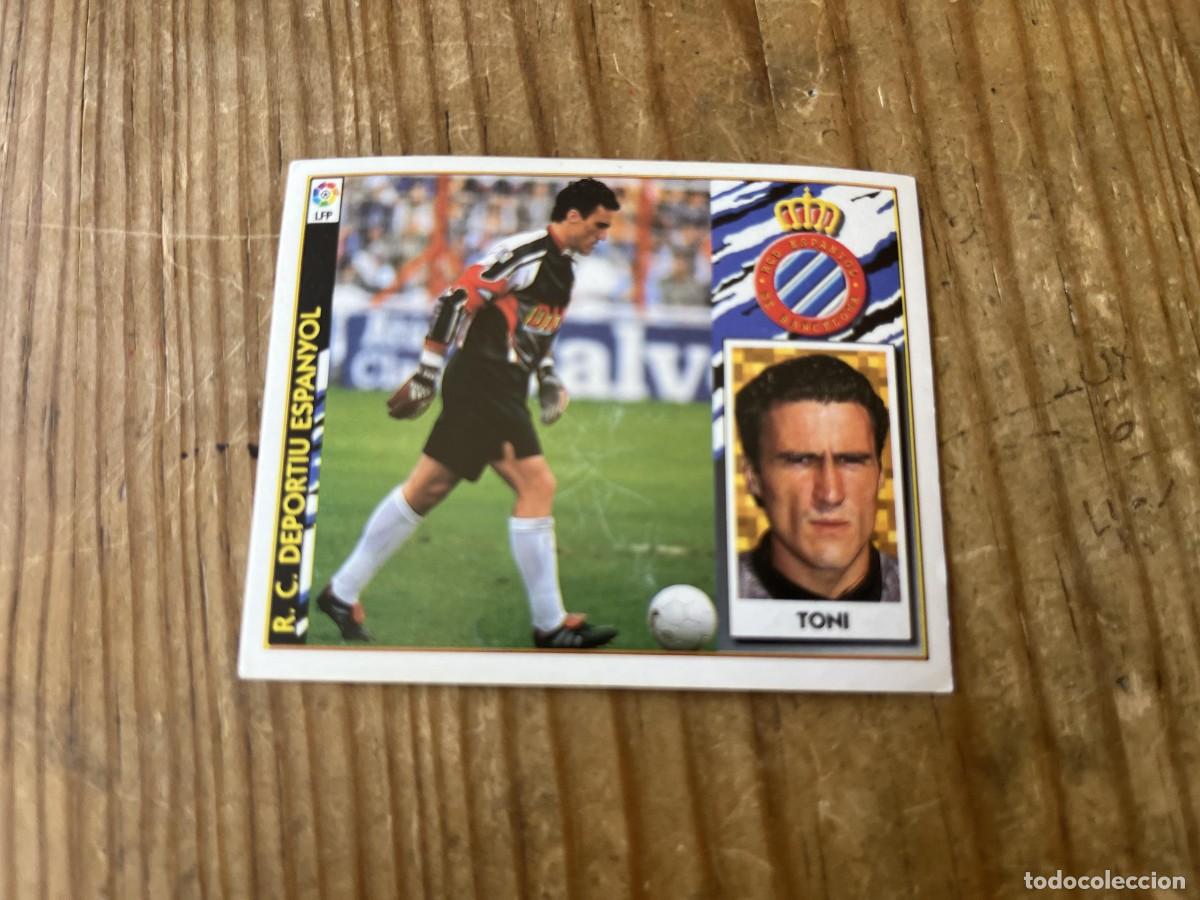 Cromos de f&uacute;tbol: CROMO SIN PEGAR NUNCA PEGADO ALBUM LIGA ESTE 97 98 1997 1998 ESPANYOL ESPA&Ntilde;OL TONI