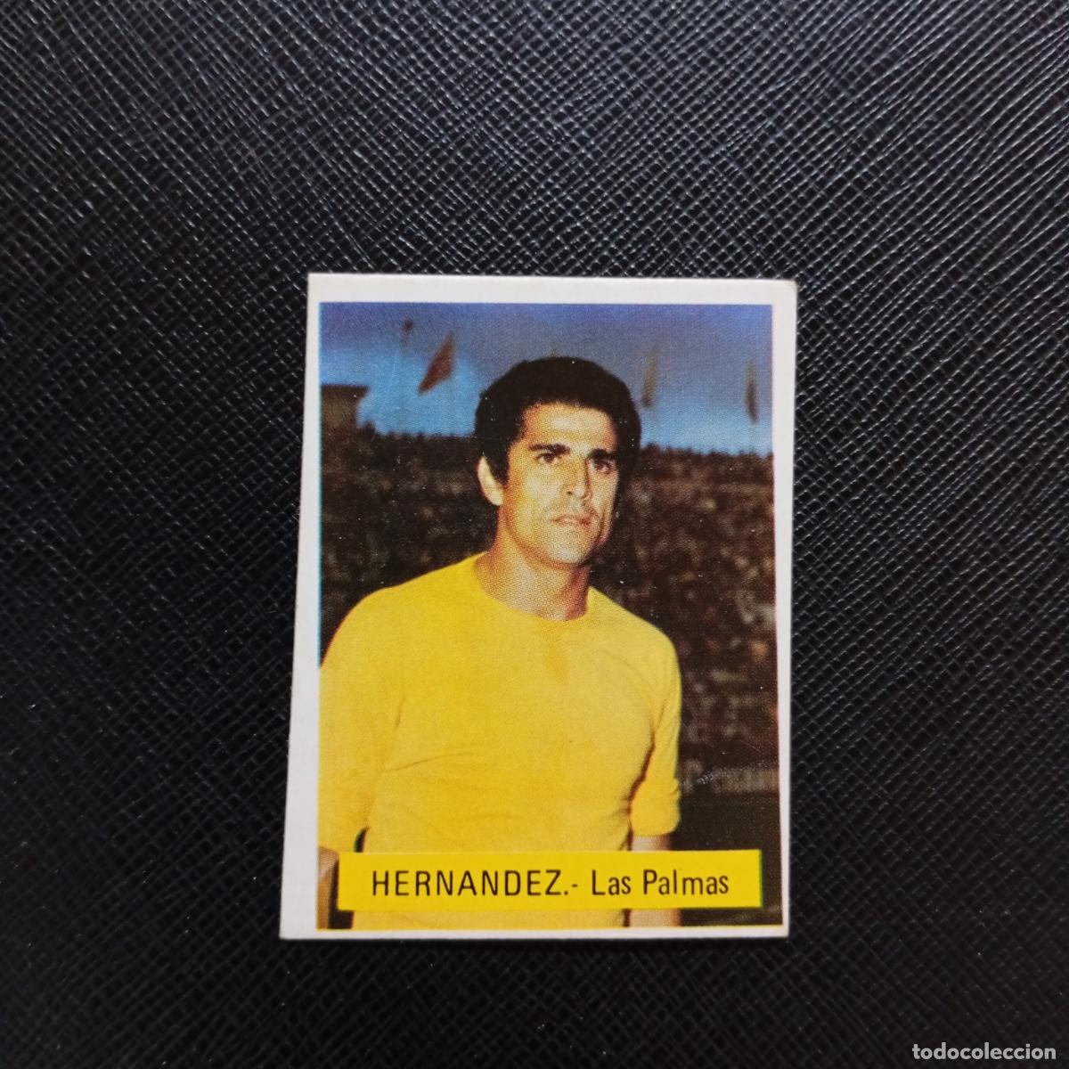 Cromos de f&uacute;tbol: HERNANDEZ LAS PALMAS FINI 1975 1976 CROMO FUTBOL LIGA 75 76 - SIN PEGAR - A70 PG118