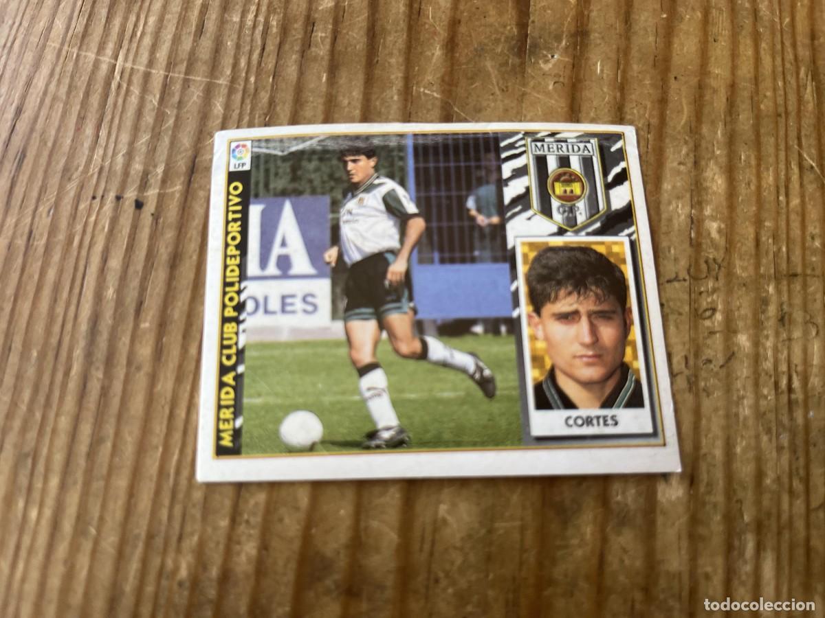 Cromos de f&uacute;tbol: CROMO ALBUM LIGA ESTE 97 98 1997 1998 COLOCA MERIDA CORTES