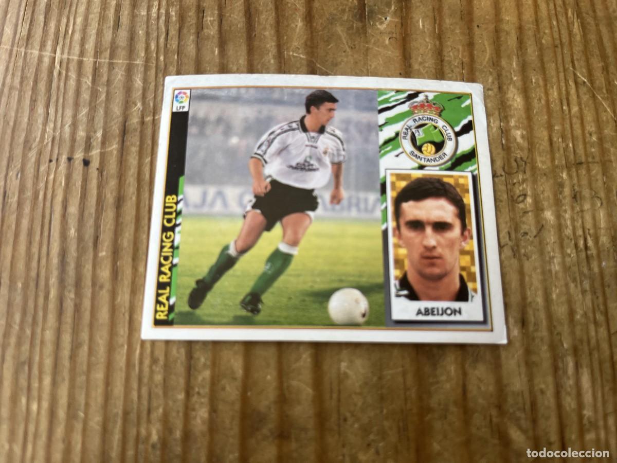 Cromos de f&uacute;tbol: CROMO ALBUM LIGA ESTE 97 98 1997 1998 COLOCA RACING SANTANDER ABEIJON