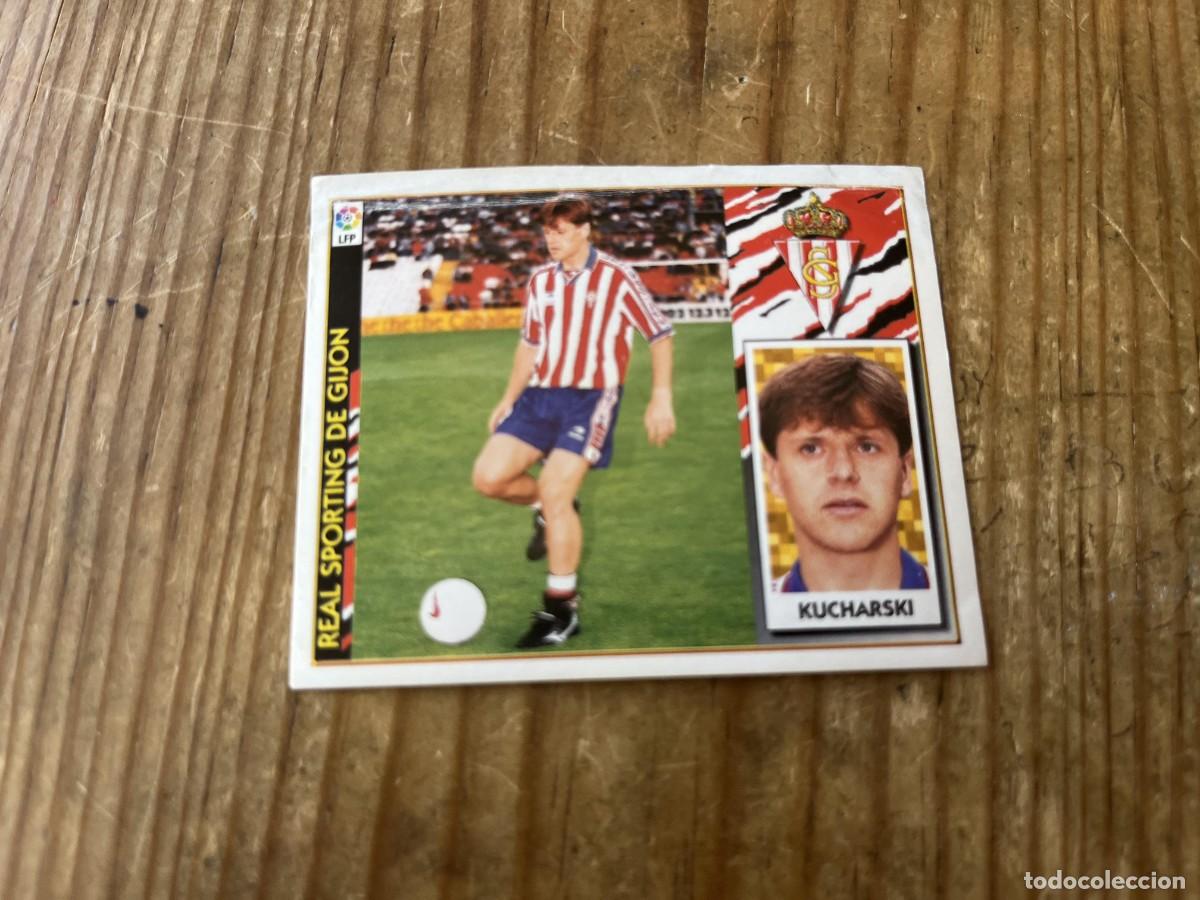 Cromos de f&uacute;tbol: CROMO ALBUM LIGA ESTE 97 98 1997 1998 COLOCA SPORTING GIJON KUCHARSKI