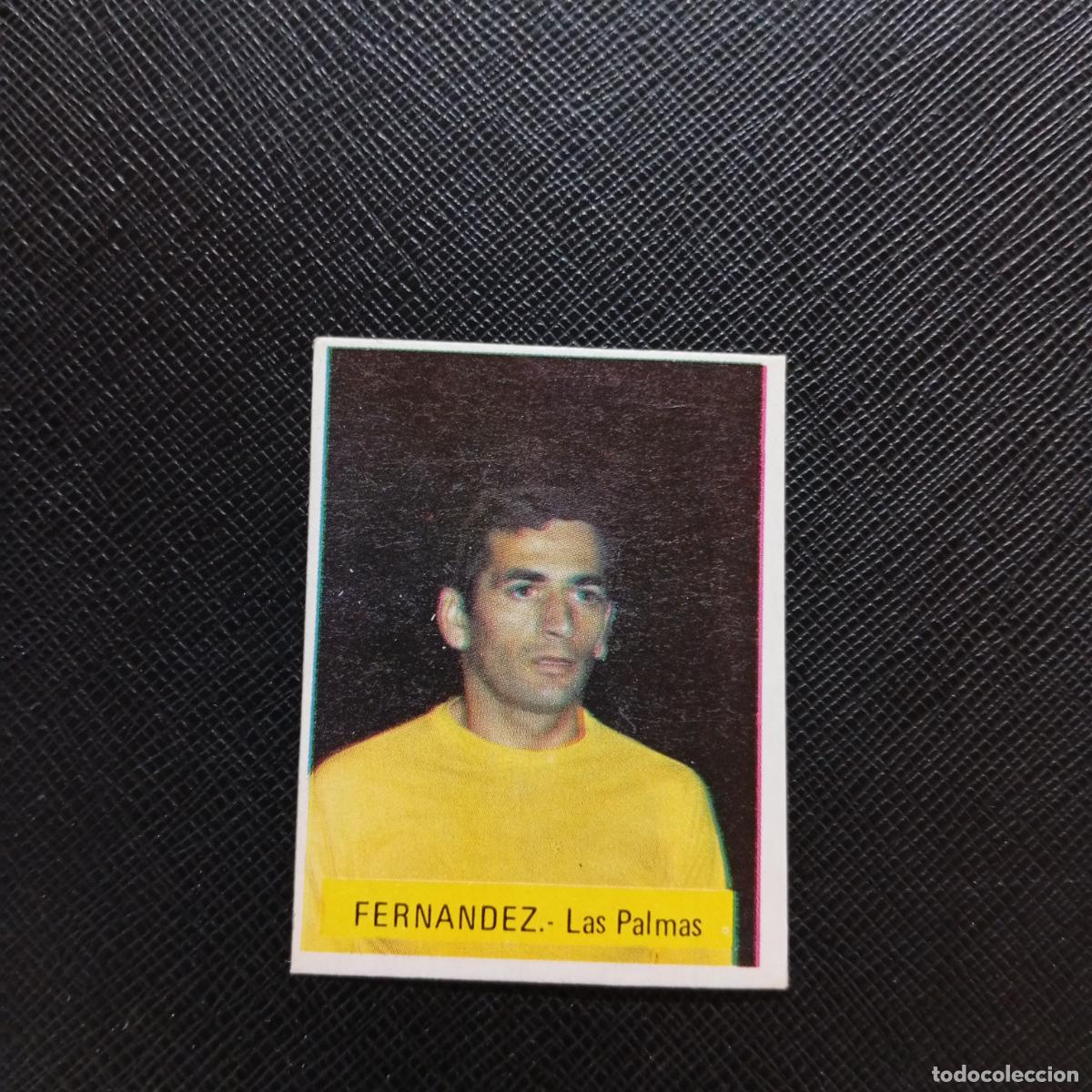 Cromos de f&uacute;tbol: FERNANDEZ LAS PALMAS FINI 1975 1976 CROMO FUTBOL LIGA 75 76 - SIN PEGAR - A70 PG118