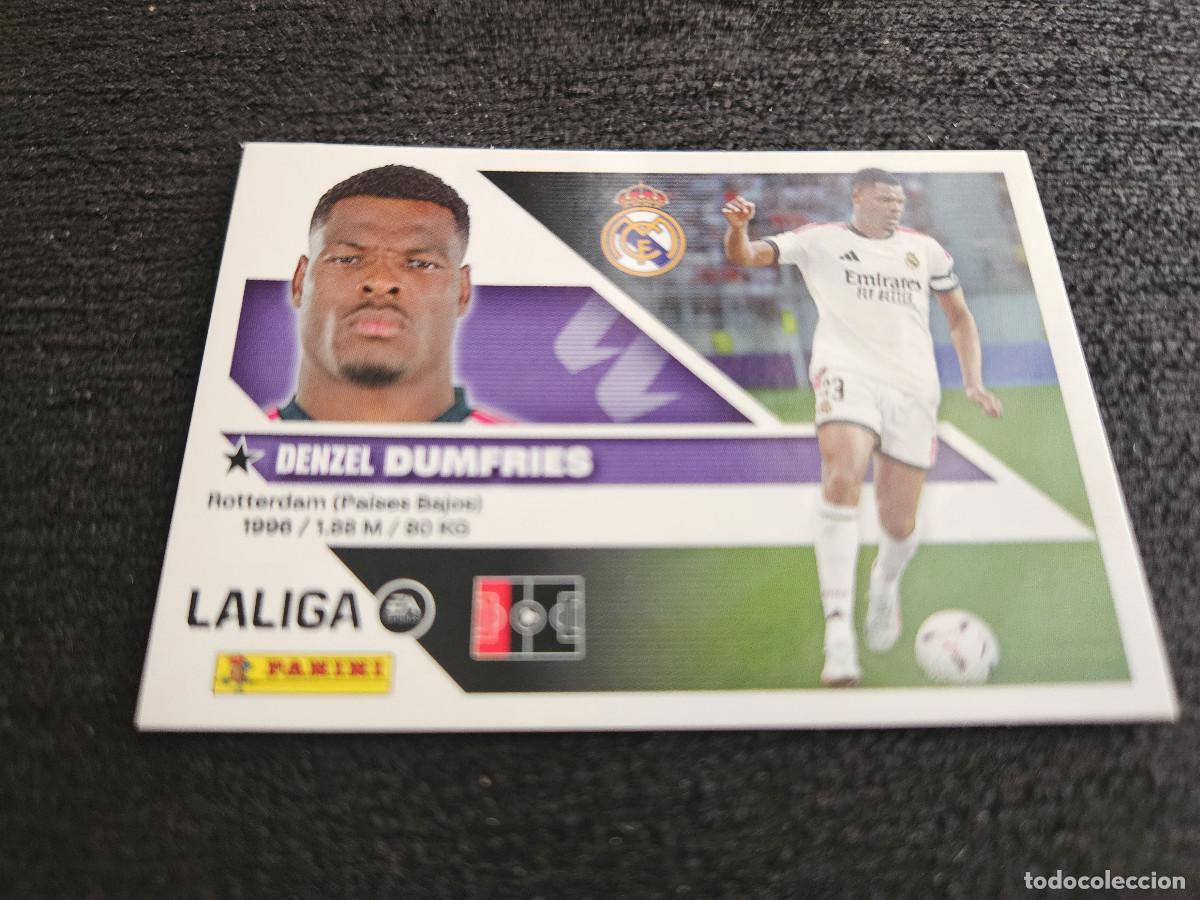 Cromos de f&uacute;tbol: LIGA ESTE 2026 2027 26 27 DUMFRIES REAL MADRID N&ordm; 3 FICHAJE (SEGUNDA EDICI&Oacute;N)