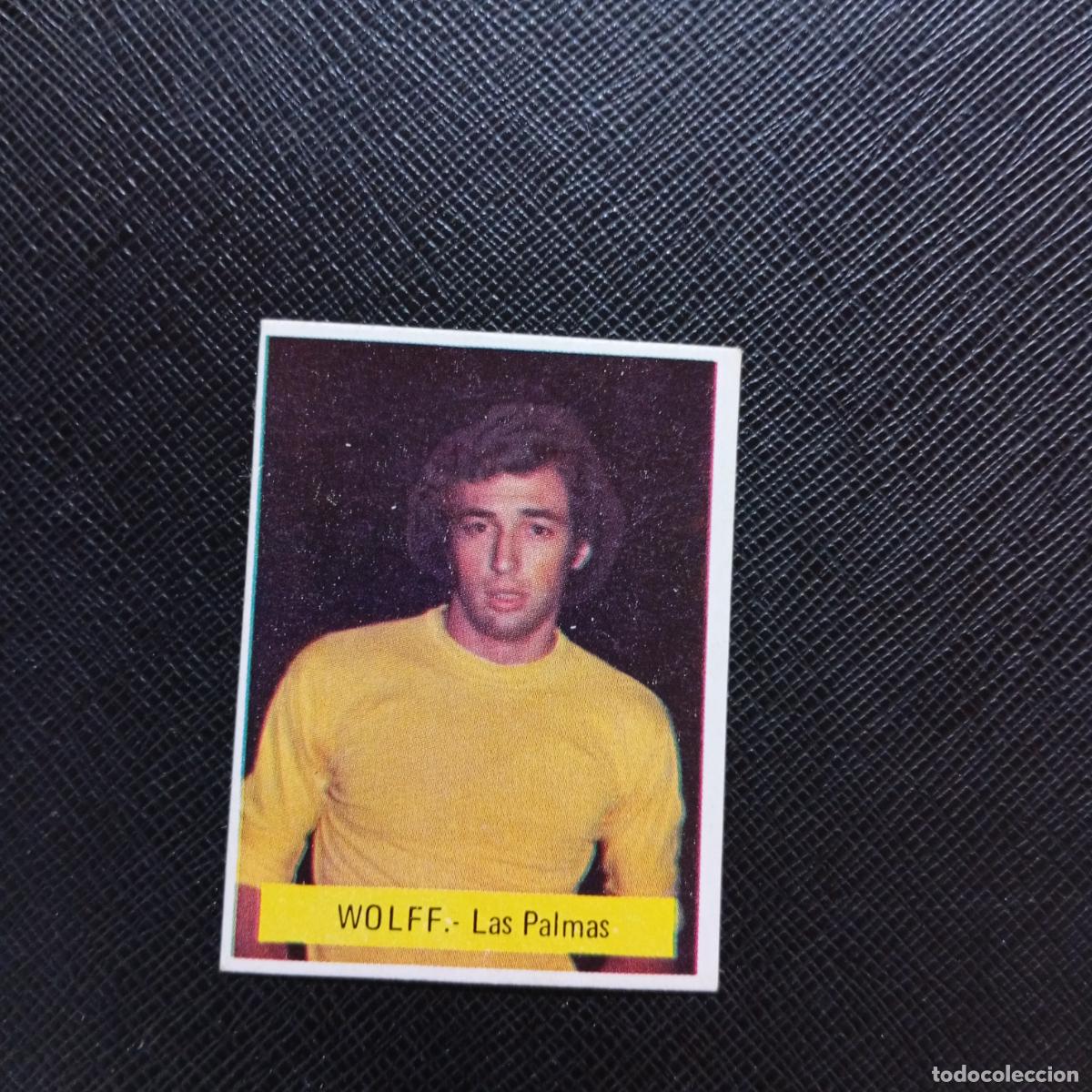 Cromos de f&uacute;tbol: WOLFF LAS PALMAS FINI 1975 1976 CROMO FUTBOL LIGA 75 76 - SIN PEGAR - A70 PG118