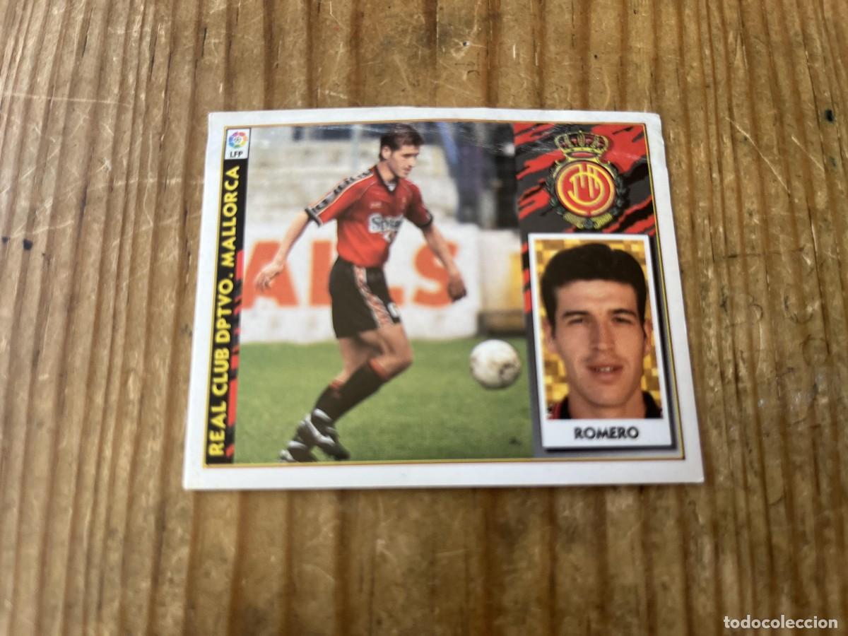 Cromos de f&uacute;tbol: CROMO ALBUM LIGA ESTE 97 98 1997 1998 COLOCA ROMERO MALLORCA