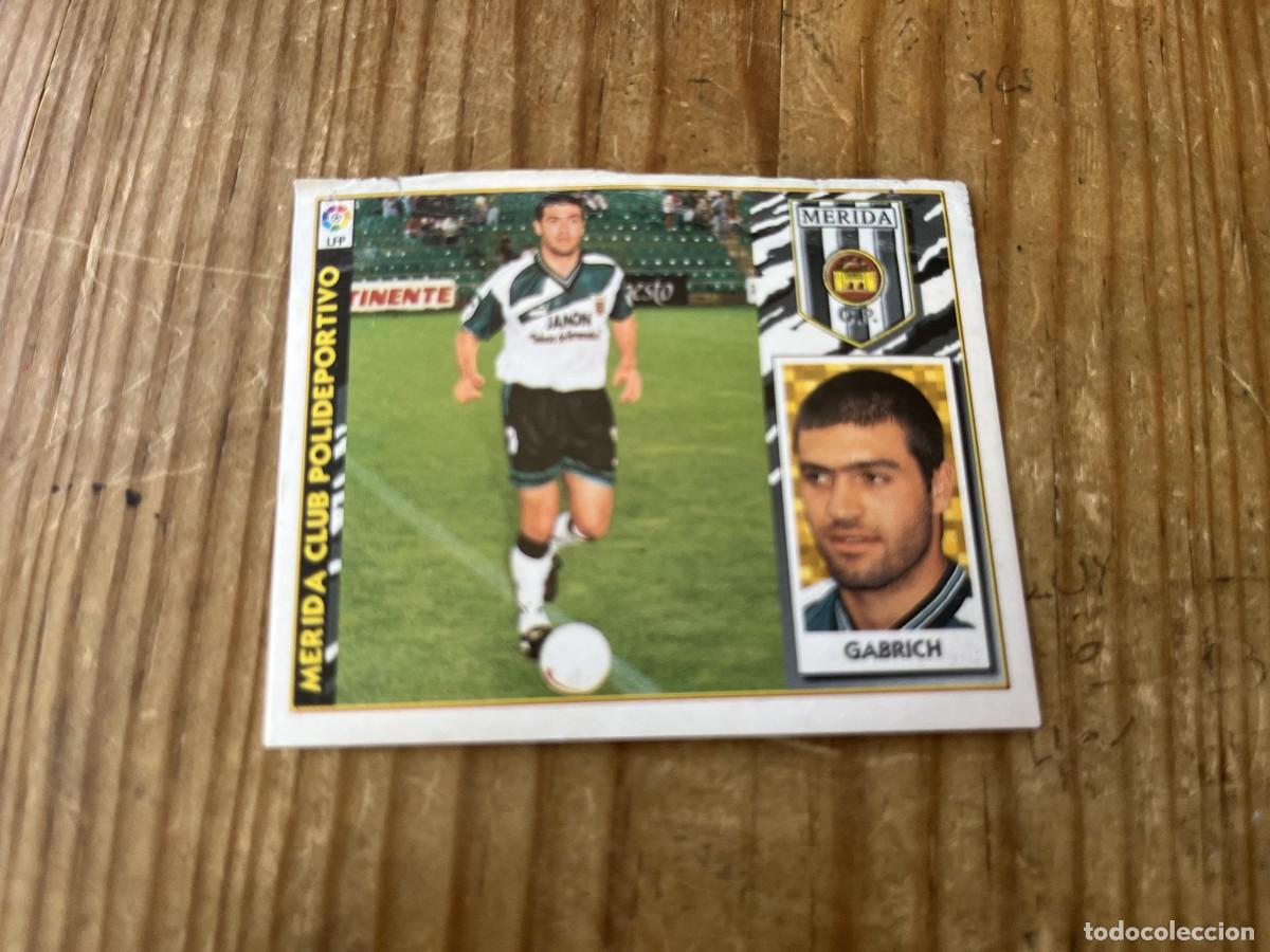 Cromos de f&uacute;tbol: CROMO ALBUM LIGA ESTE 97 98 1997 1998 COLOCA MERIDA GABRICH