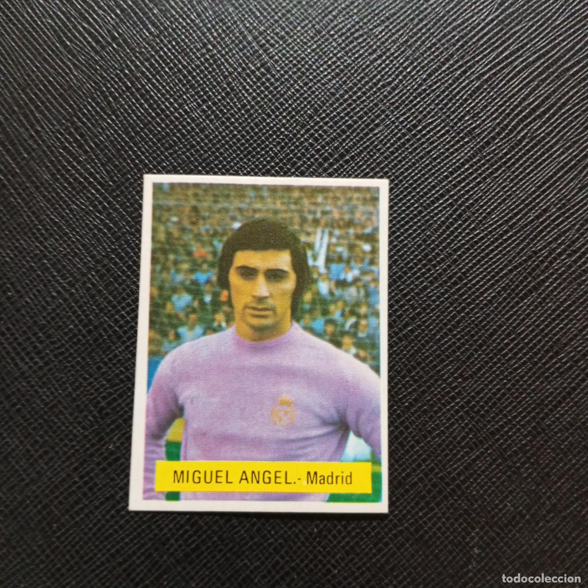 Cromos de f&uacute;tbol: MIGUEL ANGEL REAL MADRID FINI 1975 1976 CROMO FUTBOL LIGA 75 76 - SIN PEGAR - A70 PG127