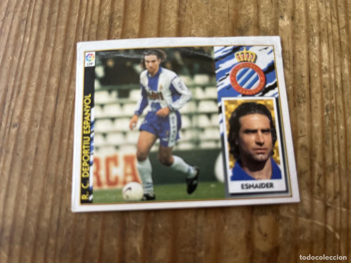 Cromos de f&uacute;tbol: CROMO ALBUM LIGA ESTE 97 98 1997 1998 COLOCA ESPANYOL ESPA&Ntilde;OL ESNAIDER