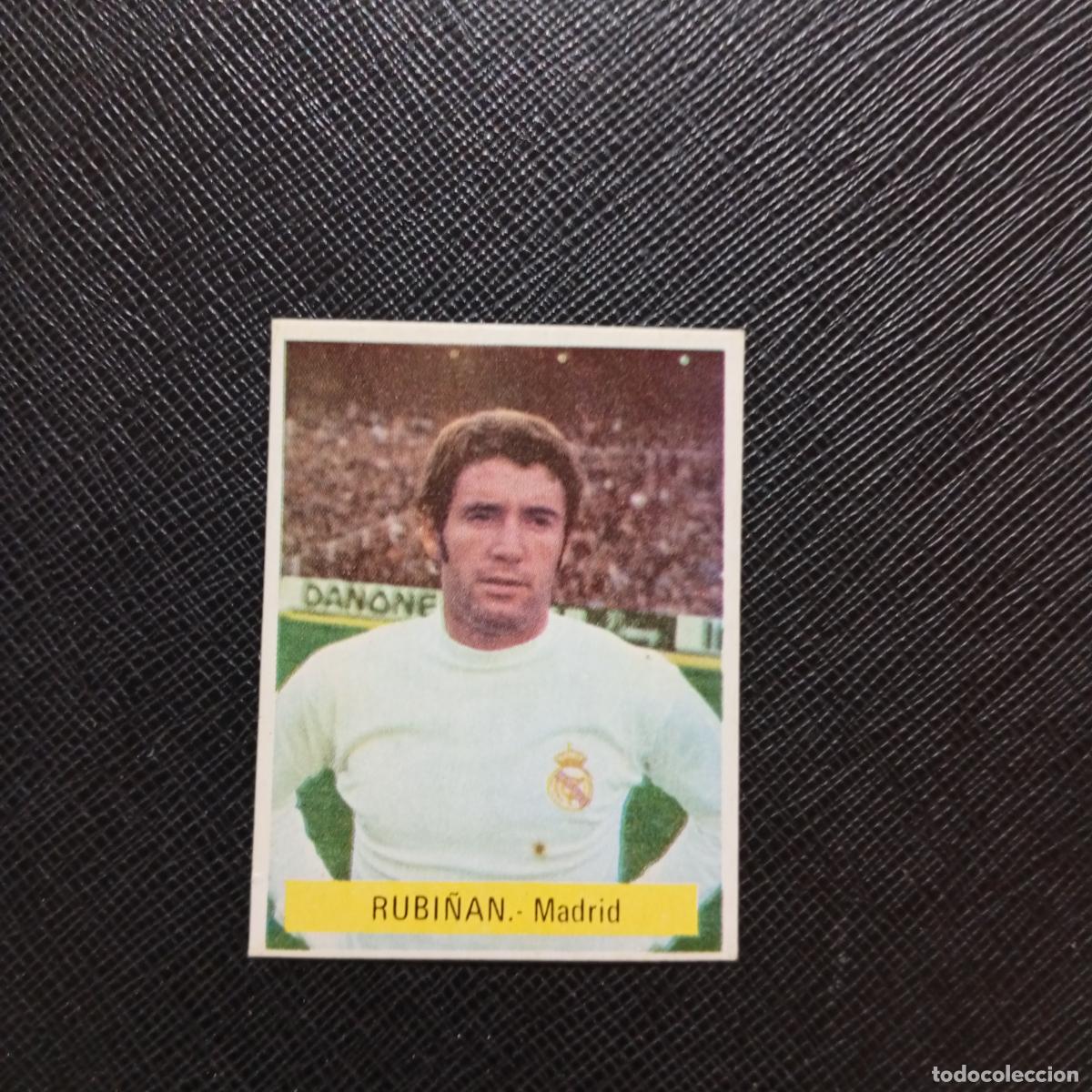 Cromos de f&uacute;tbol: RUBI&Ntilde;AN REAL MADRID FINI 1975 1976 CROMO FUTBOL LIGA 75 76 - SIN PEGAR - A70 PG127