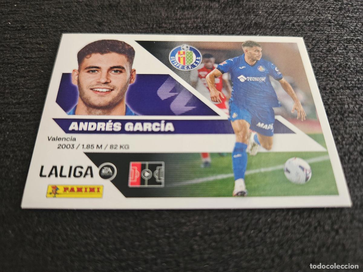 Cromos de f&uacute;tbol: LIGA ESTE 2026 2027 26 27 ANDR&Eacute;S GARC&Iacute;A GETAFE N&ordm; 18 FICHAJE (SEGUNDA EDICI&Oacute;N)